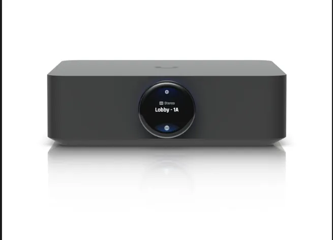 [08707] Ubiquiti UPL-AMP-B PowerAmp, Black, Premium Speaker Amplifier